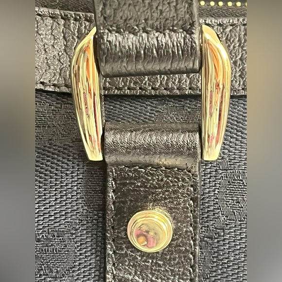 GUCCI Black Canvas Tote Bag👜 - Picture 15 of 16